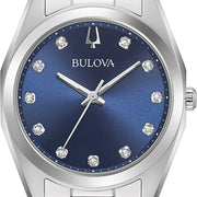 Relógio Feminino Bulova Surveyor Aço 96P229 - Pendulum Relojoaria